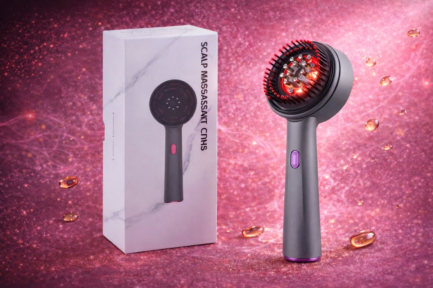 Cepillo masajeador  3 en 1