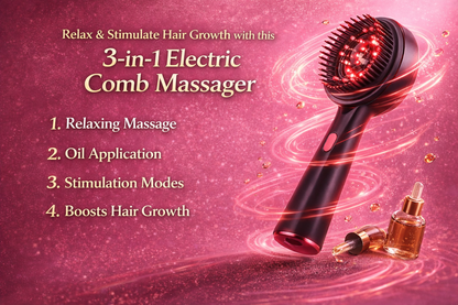 Cepillo masajeador  3 en 1